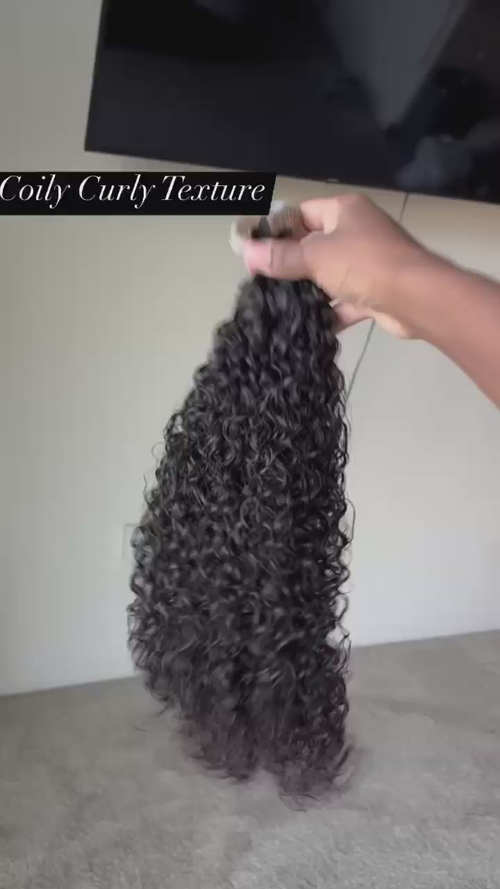 Coily Curly Tape In Extensions